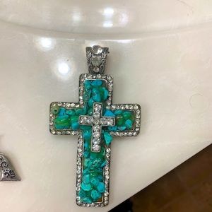 Multiple cross pendants